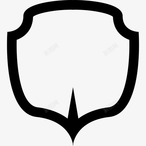 盾牌白色的形状形状盾牌图标svg_新图网 https://ixintu.com 形状 盾牌 盾牌白色的形状