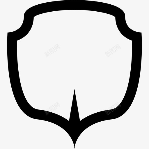 盾牌白色的形状形状盾牌图标svg_新图网 https://ixintu.com 形状 盾牌 盾牌白色的形状