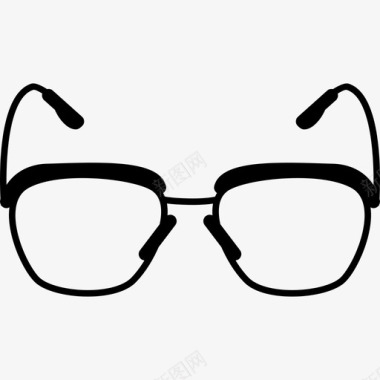 视力改善眼镜医疗时尚图标图标