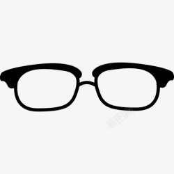 半框眼镜半框眼镜工具和用具时尚的图标高清图片