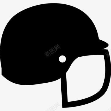 警察头盔保安图标图标