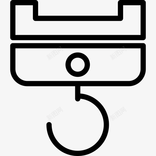 钩子工具和用具自己动手图标svg_新图网 https://ixintu.com 工具和用具 自己动手 钩子