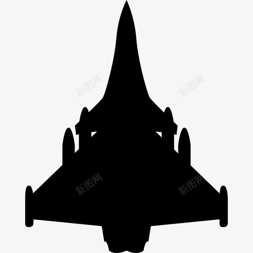 飞机黑色的形状运输飞机图标svg_新图网 https://ixintu.com 运输 飞机 飞机黑色的形状