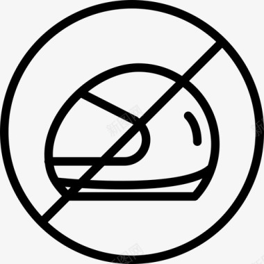 没有头盔标志标志博物馆图标图标