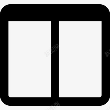 两列布局字体很棒填充图标图标