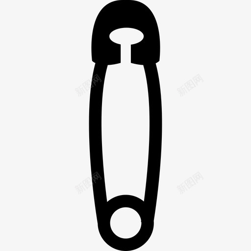 安全别针工具和用具时尚的图标svg_新图网 https://ixintu.com 安全别针 工具和用具 时尚的图标