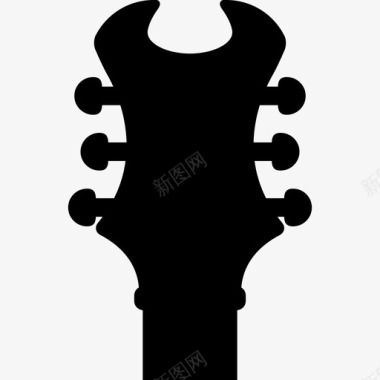 吉他背面音乐音乐和声音1图标图标