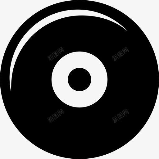 光盘圈音乐音乐和声音2图标svg_新图网 https://ixintu.com 光盘圈 音乐 音乐和声音2