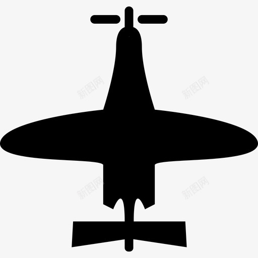 小型飞机俯视图运输工具飞机图标svg_新图网 https://ixintu.com 小型飞机俯视图 运输工具 飞机