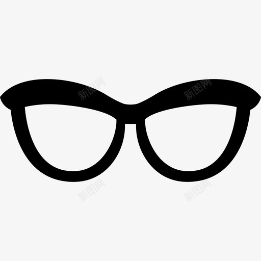 眼镜眼睛医疗时尚的图标svg_新图网 https://ixintu.com 医疗 时尚的图标 眼镜眼睛
