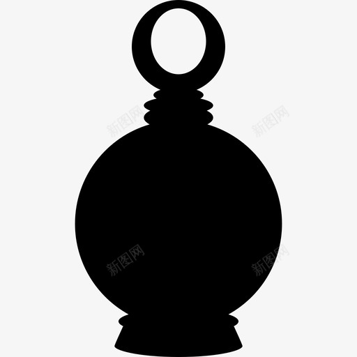 帕尔夫瓶圆形形状时尚图标svg_新图网 https://ixintu.com 帕尔夫瓶圆形 形状 时尚图标