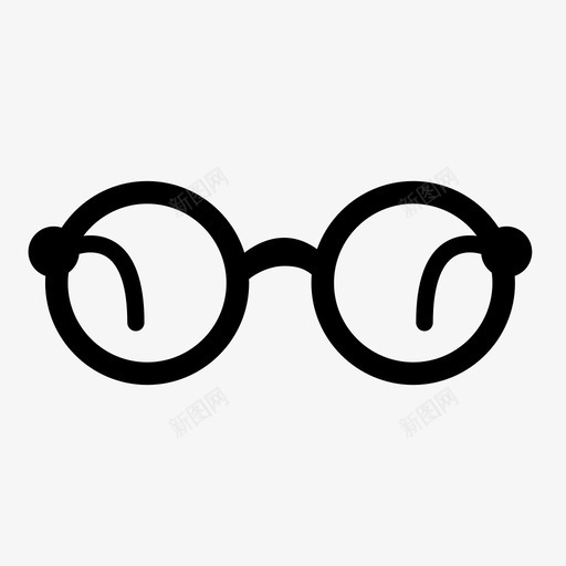 眼镜都柏林看图标svg_新图网 https://ixintu.com 看 眼镜 视力 都柏林