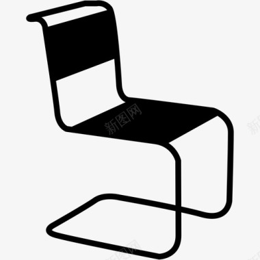椅子座椅复古图标图标