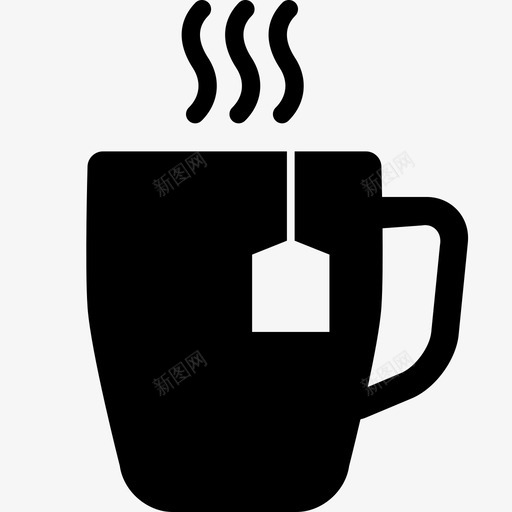 茶饮料咖啡馆图标svg_新图网 https://ixintu.com 凉茶 咖啡馆 热饮 自助餐厅 茶 茶logo 饮料 马克杯