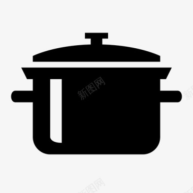 烹饪锅厨师吃的图标图标
