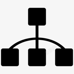 传输过程网络支架连接图标高清图片