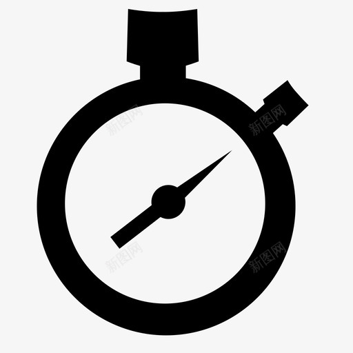 秒表计时限时图标svg_新图网 https://ixintu.com 守门员 快 比赛 秒表 裁判 计时 计时器 速度 限时