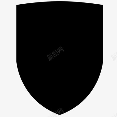 盾牌盔甲盾徽图标图标
