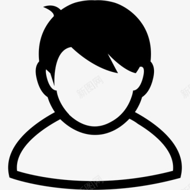 用户男孩孩子图标图标
