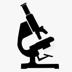 学习设备显微镜生物化学图标高清图片