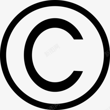 版权知识产权法律图标图标