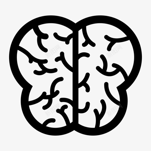 大脑脑细胞想法图标svg_新图网 https://ixintu.com 大脑 思维 想法 想法产生 智慧 知识 脑细胞