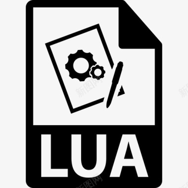 Lua文件格式符号技术文件格式图标图标