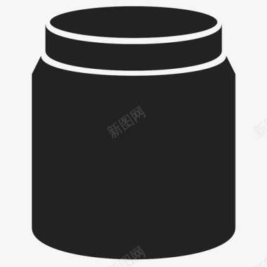 罐子容器食物玻璃果酱图标图标