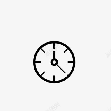 时钟钟面秒表图标图标