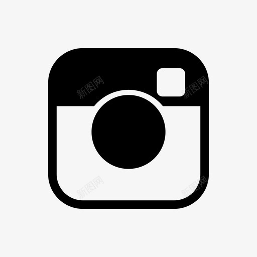 照相机图像instagram图标svg_新图网 https://ixintu.com instagram 图像 图片 照片 照相机