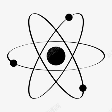 原子化学圆图标图标