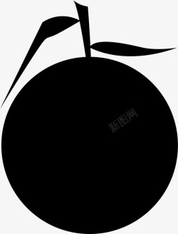 橘子种植橘子食物水果图标高清图片