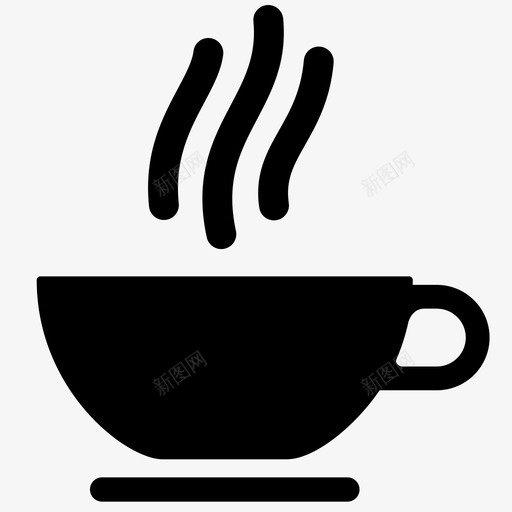 咖啡茶蒸汽图标svg_新图网 https://ixintu.com 一杯咖啡 一杯茶 咖啡 咖啡杯 热饮 茶 茶logo 茶杯 蒸汽 饮料 马克杯