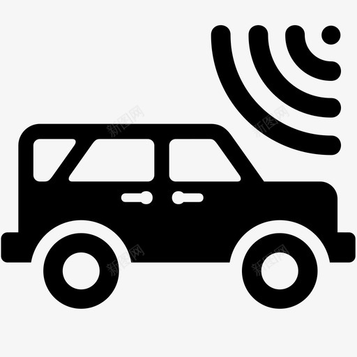 车辆跟踪汽车驾驶图标svg_新图网 https://ixintu.com gps 传感器 位置 汽车 车辆跟踪 车队管理 驾驶