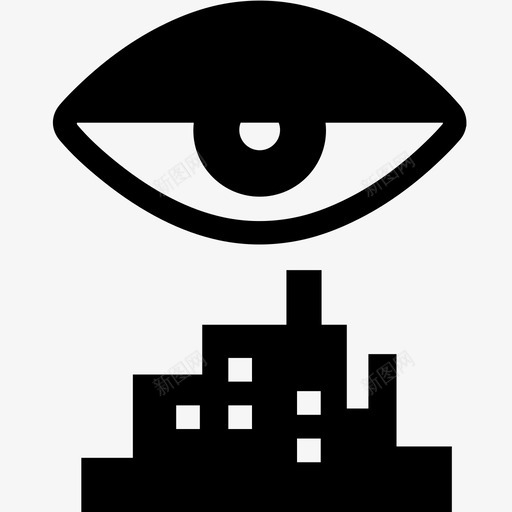 监视国安局人员图标svg_新图网 https://ixintu.com 个人自由空间 人员 侦察 国安局 监视 监视图标 社会 社会控制 间谍活动