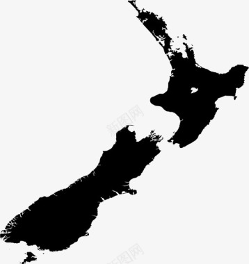 新西兰国家地理图标图标