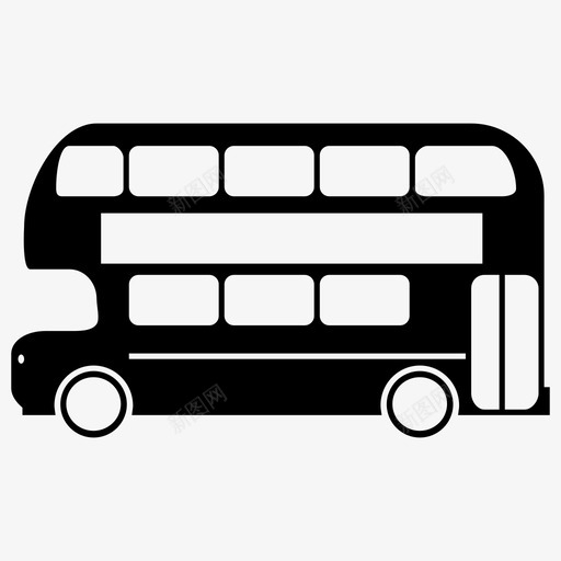 双层巴士英国伦敦图标svg_新图网 https://ixintu.com routemaster 伦敦 双层巴士 红色 英国 运输