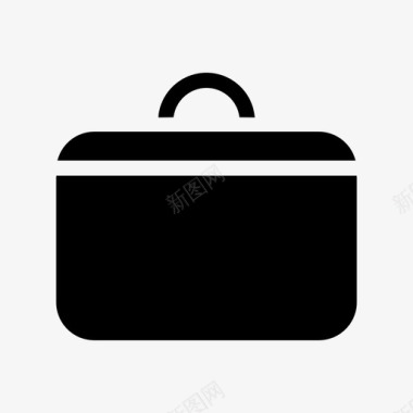 公文包手提箱文件图标图标
