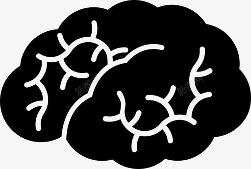 大脑解剖学生物学图标svg_新图网 https://ixintu.com 人 大脑 头脑 思考 生物学 解剖学 身体