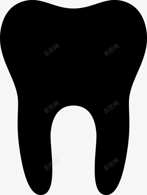 牙齿牙医保健符号图标svg_新图网 https://ixintu.com 保健符号 牙医 牙齿