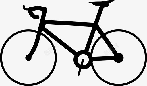 自行车比赛赛马图标图标