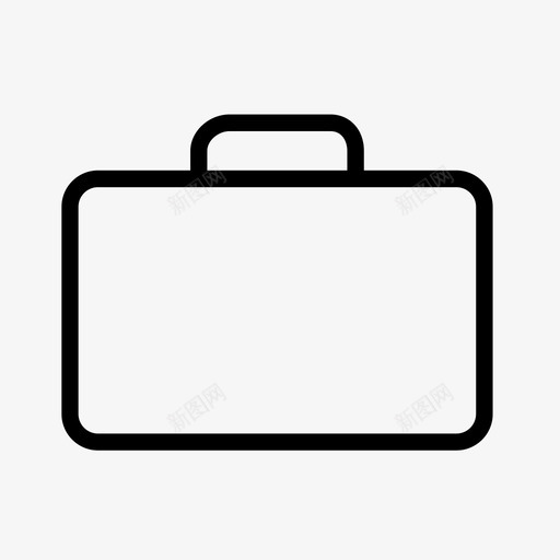 公文包机场行李图标svg_新图网 https://ixintu.com 公文包 手提箱 旅行 机场 行李 行李票 行李认领