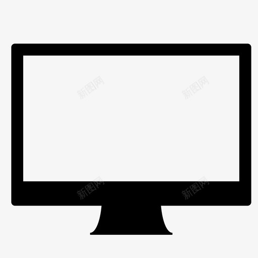 显示器lcdled显示屏图标svg_新图网 https://ixintu.com lcd led显示屏 屏幕 显示器 电视