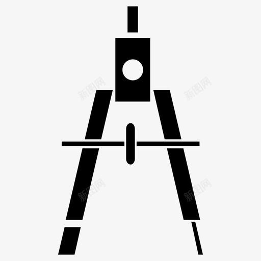 绘图罗盘铅笔量具图标svg_新图网 https://ixintu.com 仪器 分割器 数学 绘图 绘图罗盘 设备 量具 铅笔