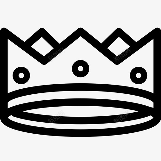 皇冠城堡国王图标svg_新图网 https://ixintu.com 国王 城堡 权力 王国 王子 皇冠 皇室