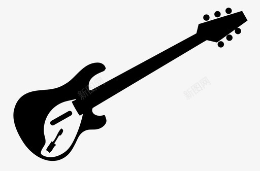 吉他乐队乐器音乐摇滚乐图标图标