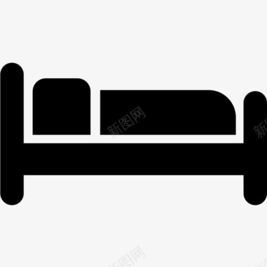床睡觉休息图标图标