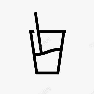 饮料杯子饮用水图标图标