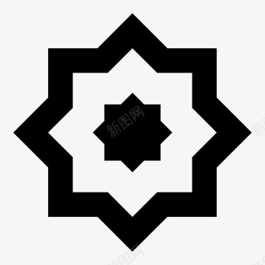 伊斯兰符号真主党图标图标