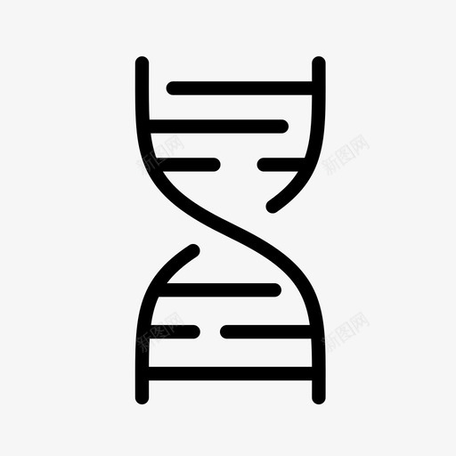 dna人类身份图标svg_新图网 https://ixintu.com dna 人类 医学 生命 科学 结构 身份